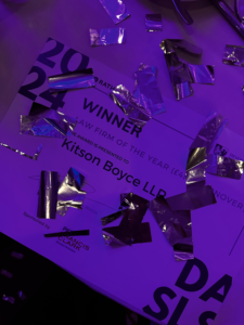kitson boyce law firm of the year